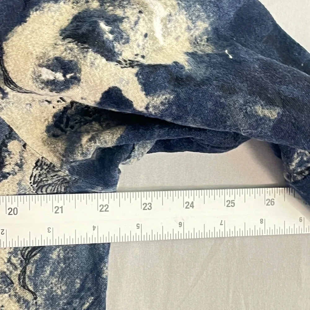 Tie-Dye ontto blouse